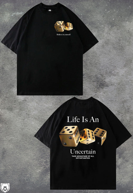 LIFE IS AN UNCERTAIN BLCK